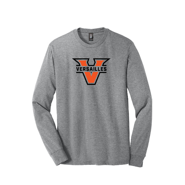 Versailles Logo Tri Blend Long Sleeve Tee