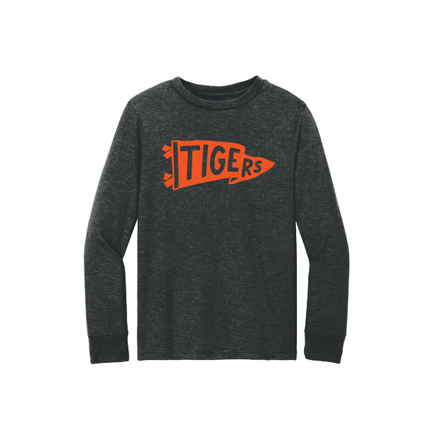 Versailles Tigers Pennant Youth Long Sleeve Tee