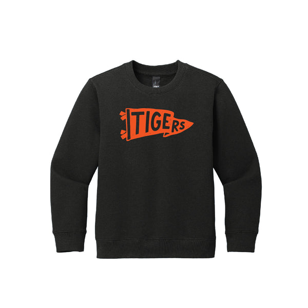 Versailles Tigers Pennant Youth Crewneck Sweatshirt